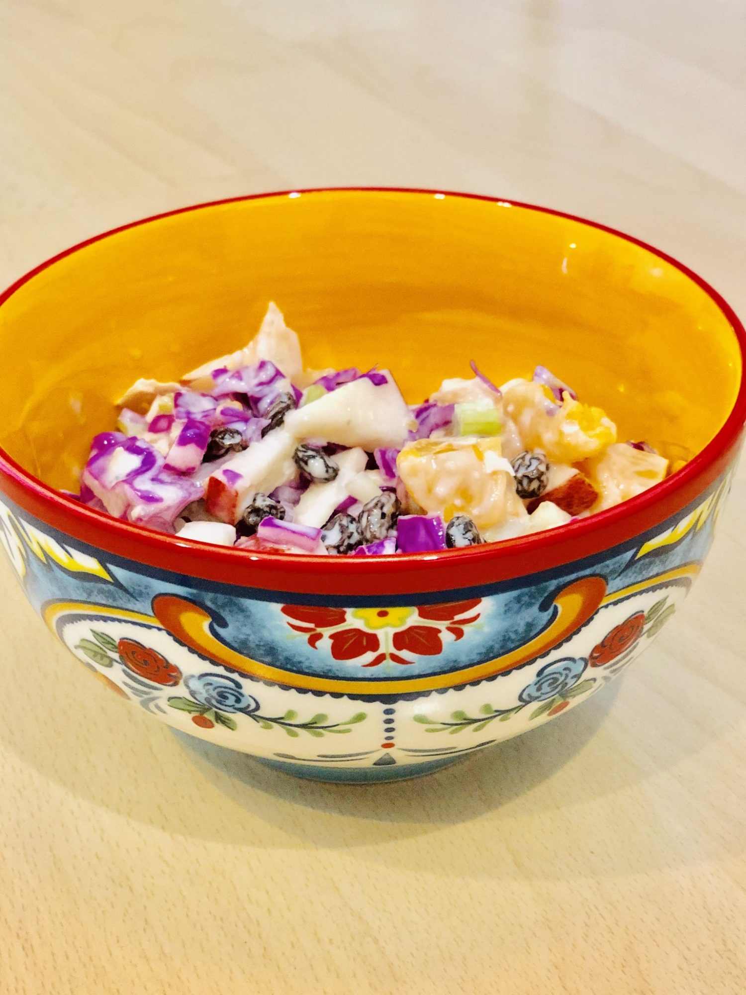 Apple, Cabbage & Yogurt Salad Recipe Danielle Blends